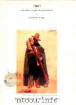 trio for oboe clarinet bassoon     PDF电子版封面    George Auric 