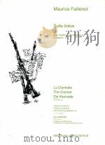 suite brève pour hautbois clarinets en si? et basson 1990 PDF电子版封面
