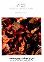 Quartet in C minor for violin viola violoncello and piano op.13 PDF电子版封面 Richard Strauss