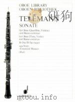 Sonate B-Dur /Si Bemol majeur/B flat major fur Oboe Querflote Violine und Basso continuo OBB 21 1969 PDF电子版封面
