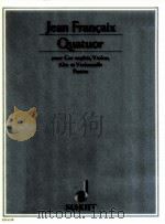 Quatuor pour Cor anglais Violon Alto et Violoncelle ED6518（1971 PDF版）