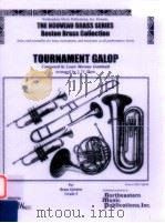 Tournament Galop for brass Quintet Grade 5 1998 PDF电子版封面
