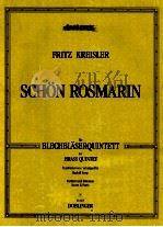 Schon Rosmarin brass quintet 36665 1995 PDF电子版封面