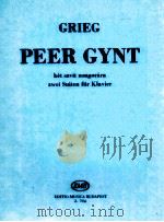 Peer Gynt Két szvit zongorára zwei Suiten für Klavier Z.7956（1963 PDF版）