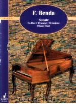 Sonate E? major Klavier vierh?ndig Piano Duet ED 9020 1998 PDF电子版封面