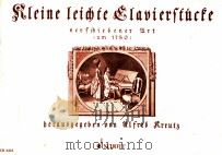 simple short piano pieces from the half of the eighteenth century edited ED 2425（1935 PDF版）