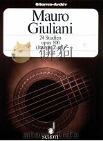 24 Studien fur Gitarre opus 100 GA 69 1929 PDF电子版封面