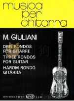 Three rodos for guitar z.12 182（1981 PDF版）