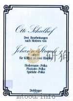 Op.9 fur Klavier zu zwei Handen Fledermaus~Polka 01 269 1958 PDF电子版封面