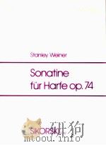 Sonatine für Harfe op.74 Sikorski 1042 1978 PDF电子版封面