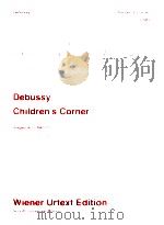 Children's Corner（1984 PDF版）