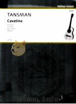 Cavatina for Guitar GA 165 1980 PDF电子版封面