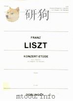 Etude de Concert Nr.3 Un Sospiro/Ein Seufzer 1951 PDF电子版封面 Franz Liszt