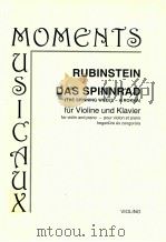 Das Spinnrad for violin and piano z.13710 1992 PDF电子版封面