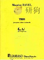 Trio pour piano violon et violoncelle（1915 PDF版）