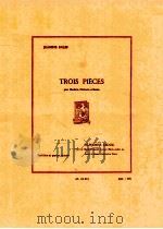 trios pieces pour hautbois clarinet bassoon AL 22891 1960 PDF电子版封面 Jeanine Rueff