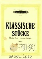 edition peters Nr.3853c Stücke classical pieces Band Ⅲ viola und klavier（ PDF版）