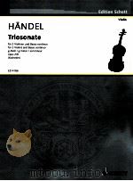Triosonate for 2 Violins and Basso continuo g minor opus 2/8 ED 4186（1958 PDF版）