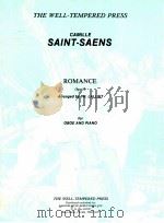 Romance Op.51 for oboe and piano PDF电子版封面