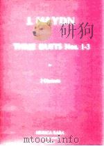 Three duets Nos.1-3 for 2 clarinet（1976 PDF版）