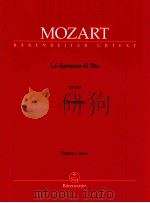 La chemenza di Tito KV 621 Ouverture BA8805 1970 PDF电子版封面 W.A.Mozart