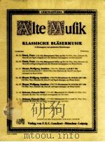 bl?sermusikquintet No.3 in c minor for flute oboe clarinet horn and bassoon（1970 PDF版）