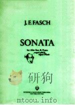 sonata for alto sax & piano 1965 PDF电子版封面 Johann Friedrich Fasch