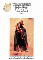 Twelve Variatons on a Theme by Franz Schubert for oboe and piano Op.19 M 2924 PDF电子版封面 leone sinigaglia