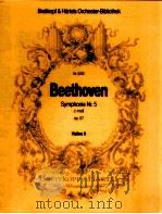 Symphonie Nr.5 c-moll op.67 Violine Ⅱ Nr.5235 1996 PDF电子版封面