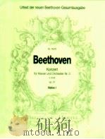 Konzert für Klavier und Orchester Nr.3 C-moll op.37 Violine Ⅰ Nr.14570 1990 PDF电子版封面
