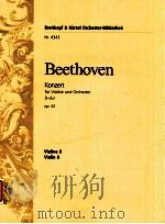 Konzert für Violine und Orchester D-dur op.61 Violin Ⅱ Nr.4343 1993 PDF电子版封面