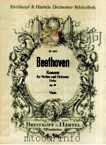 Konzert für Violine und Orchester D-dur op.61 Viola Nr.4343 1993 PDF电子版封面