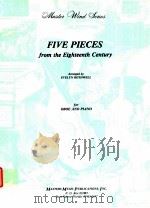 Five Pieces from the Eighteenth Century for Oboe and Piano PDF电子版封面 Evelyn Rothwell