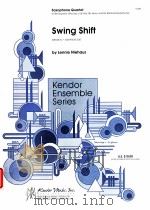swing shift for saxophone quartet grade 3 16330 1983 PDF电子版封面