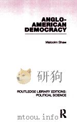 ANGLO-AMERICAN DEMOCRACY  VOLUME 2（1968 PDF版）