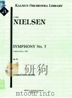 Symphony No.5 Op.50 Original Edition 1926 original edition PDF电子版封面 Nielsen Carl