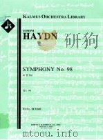 Symphony No. 98 in B flat major H.I:98（ PDF版）