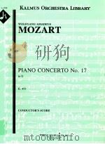 Piano Concerto No.17 in G K.453 PDF电子版封面 Mozart Wolfgang Amadeus