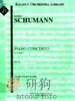 Piano Concerto in A minor Op.54（ PDF版）