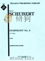 Symphonie Nr.6 C dur-C major-Ut majeur PDF电子版封面 Schubert Franz