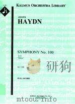 Symphony No.100 in G 'Military' Hob.I:100 FULL SCORE A 1551 PDF电子版封面 Joseph Haydn