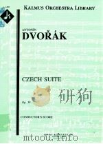 Czech Suite Op.39 conductor's score A 1429 PDF电子版封面 Antonín Dvorák