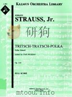 Tritsch-Tratsch-Polka Polka Schnell Op.214 full score A 3044 1999 PDF电子版封面