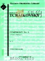 Symphony No.6 in B minor 'Pathetique' Op.74 conductor's score A 2192 PDF电子版封面 Peter Ilich Tchaikovsky