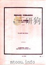 neuf pièces pour basson et piano AL 19 976 1939 PDF电子版封面
