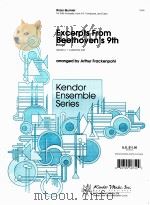 Excerpts From Beethoven's 9th Finale Grade 4 brass quintet 18750（1984 PDF版）