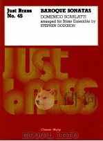 just brass No.45 baroque SONATAS 1997 PDF电子版封面