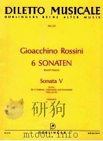 6 Sonaten Rudolf Malaric Sonata Ⅴ Es-Dur für 2 Violinen Violoncello und Kontraba? viola ad lib. stim（1974 PDF版）