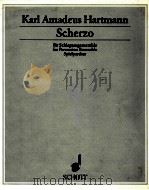Scherzo for percussion ensemble ED 7785 Spielpartitur 1991 PDF电子版封面