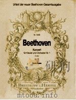 Konzert für Klavier und Orchester Nr.1 C-dur op.15 Kontrabass（1991 PDF版）